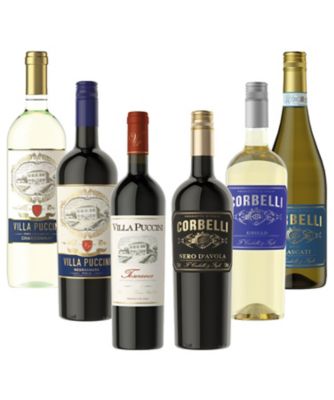 ８２．フィレンツェの旧家がプロデュースするバラエティー赤・白ワイン６本セット