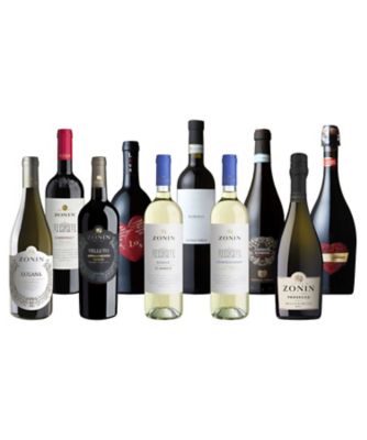 ９３．北イタリアのバラエティ赤・白・スパークリングワイン１０本セット