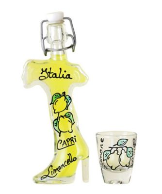 １１０．リモンチェッロ　イタリア４０ｍｌ＆ガラスグラスセット