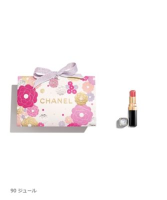 CHANEL ROUGE COCO FLASH 90と、アイシャドウのセット CHANEL（CHANEL） ルージュ ココ フラッシュ（限定ラッピング付き