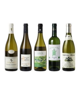 039．フランス周遊地方別飲みくらべ白ワイン5本セット | 三越