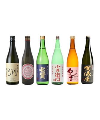 ０６４．【ＷＥＢ】伊勢丹新宿店売れ筋　純米大吟醸＆純米吟醸６本セット