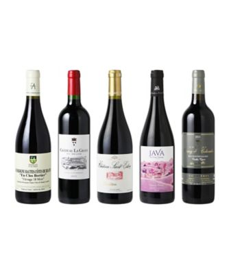 057．フランス周遊 地方別赤ワイン飲みくらべ5本セット | 三越