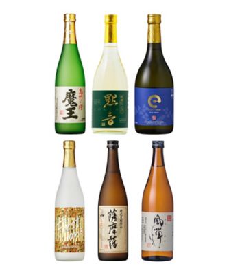 ０６５．【ＷＥＢ】魔王入り！鹿児島県産薩摩芋焼酎飲みくらべ６本セット