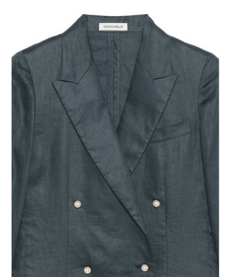 UNLINED BLEECKER W6B BLAZER LINEN