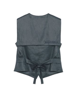アパルトモン★MADISON BLUE VEST MADISONBLUE(マディソンブルー)｜VEST W TRO ベスト/グレー の通販