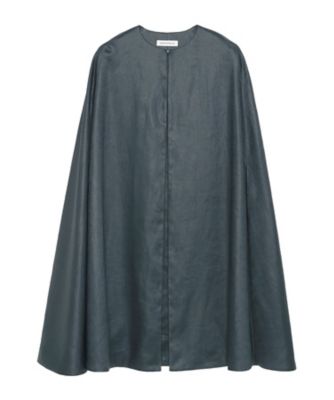 ＜MADISONBLUE (Women)＞ＳＩＤＥ　ＳＬＩＴ　ＣＡＰＥ　ＬＩＮＥＮ　ＭＢ２６１ー２００４