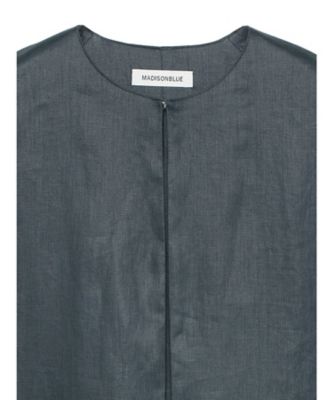 SIDE SLIT CAPE LINEN MB261ー2004