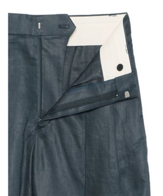 WIDE TUCK SHORTS LINEN MB261ー3011