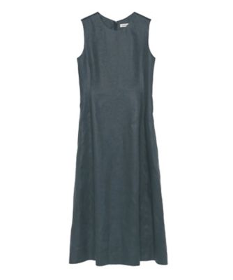 ＜MADISONBLUE (Women)＞ＳＬＥＥＶＥＬＥＳＳ　ＤＲＥＳＳ　ＬＩＮＥＮ　ＭＢ２６１ー４００２