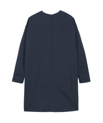 CREW NECK L／S DRESS W／M MB261ー4005