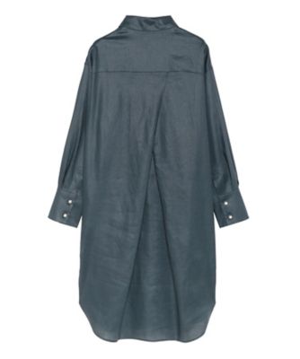 OVERSIZED SPLIT TUCK OP LINEN MB261