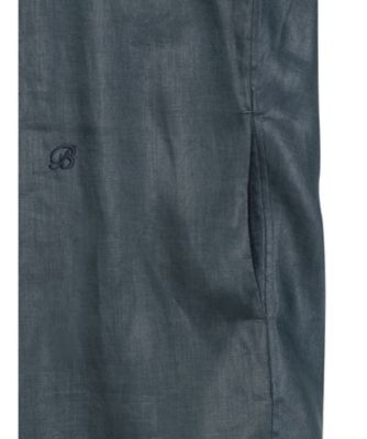 OVERSIZED SPLIT TUCK OP LINEN MB261