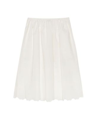 GATHER SKIRT MUGEUET C／LI MB261ー