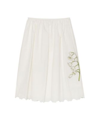 ＜MADISONBLUE (Women)＞ＧＡＴＨＥＲ　ＳＫＩＲＴ　ＭＵＧＥＵＥＴ　Ｃ／ＬＩ　ＭＢ２６１ー６００１