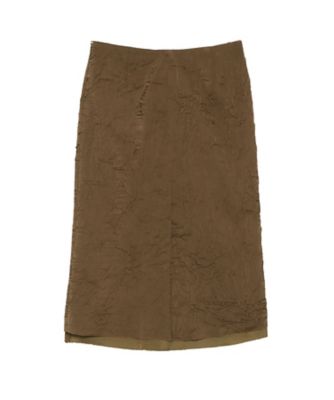 LOW WAIST SKIRT SATIN MB261ー6008