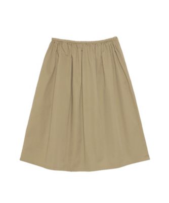 GATHER SKIRT C／LI MB261ー6014