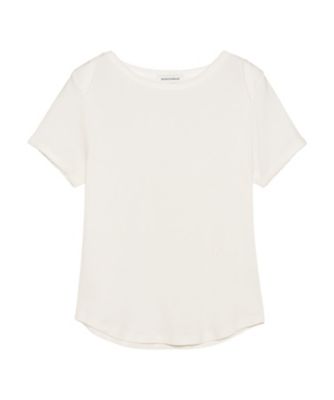 ＜MADISONBLUE (Women)＞ＥＭＢＲＯＩＤＥＲＥＤ　ＴＲＩＭ　ＢＯＡＴ　ＮＥＣＫ　ＴＥＥ　Ｓ／ＣＯＴＴＯＮ　ＭＢ２６１ー７００５