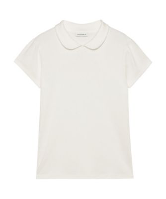 ROUND COLLAR H／S TEE SOFT COTTON