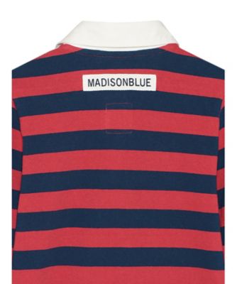 SLIM FIT RUGBY SHIRT COTTON BORDER