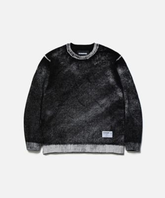 ライト タグ付き 23AW カウチンハンドジップセーター 黒 白 F ■BL2 ミスフィッツ セーター ニット パンク カウチン 新品 ドクロ punk