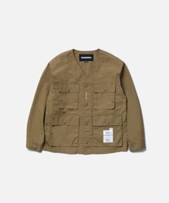 ジャケット NO COLLAR UTILITY JACKET