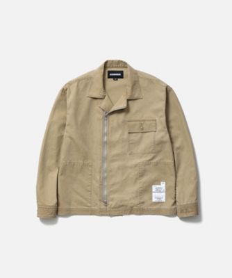 個人装備 bring-out-myself. シャツ ZIP FIELD SHIRT LS 261AQNHー