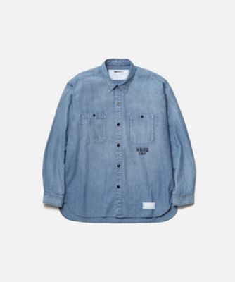 カジュアルシャツ CHAMBRAY SHIRT LS 261AQNHー