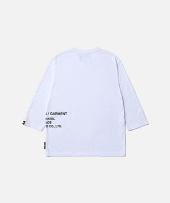 カットソー　ＳＨＥＬＴＥＣＨ　ＶーＮＥＣＫ　３Ｑ　２６１ＢＷＮＨーＣＳＭ０３