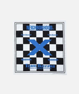 ＜NEIGHBORHOOD (Men)＞バンダナ　ＮＨ　×　ＴＥＡＭ　ＩＫＵＺＡＷＡ　．　ＢＡＮＤＡＮＡ　２６１ＢＸＴＩＮーＡＣ０１Ｓ