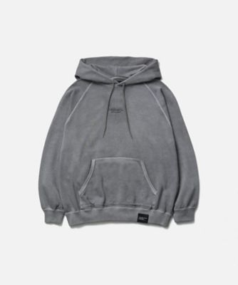 フーディ PIGMENT DYED SWEAT HOODIE LS