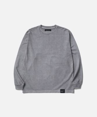 カットソー PIGMENT DYED CREWNECK LS