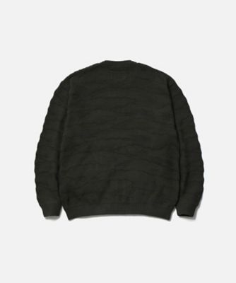 セーター CAMO PATTERN CREWNECK SWEATER