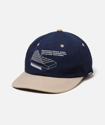 NEIGHBORHOOD ベージュ ネイビー キャップ キャップ BICOLOR DAD CAP 261HCNHーHT02
