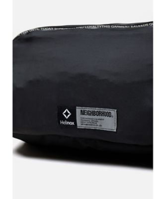 【極美品】NEIGHBORHOOD ボディバッグ 黒 ウエストバッグ NH X HELINOX ． LITE HIP PACK