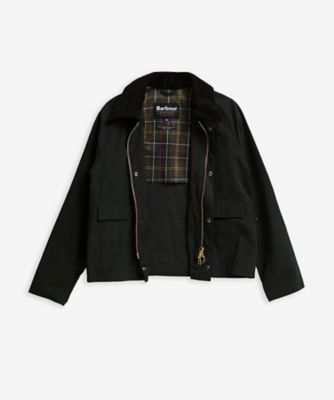 SPEY ／ スペイ ピーチスキン コットン ショートレングスブルゾン