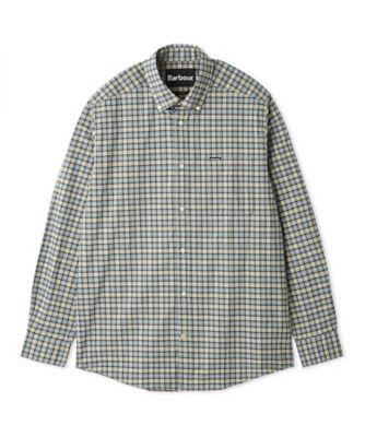 Lomond タータン チェック ボタンダウン シャツ