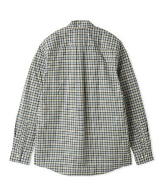 Lomond タータン チェック ボタンダウン シャツ