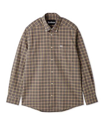 ＜Barbour (Men)＞Ｌｏｍｏｎｄ　タータン　チェック　ボタンダウン　シャツ　２６１ＭＳＨ５７７４