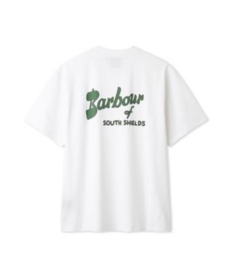 Barbour(バブアー) ロゴTシャツ Crossby バックロゴ プリント Tシャツ 261MTS1676