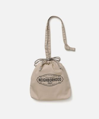 バッグ LOGO DRAWSTRING BAG 261MYNHー