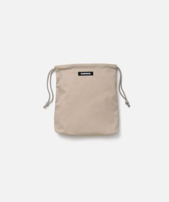 バッグ LOGO DRAWSTRING BAG 261MYNHー