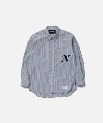 ＜NEIGHBORHOOD (Men)＞シャツ　ＳＴＲＩＰＥ　ＳＨＩＲＴ　ＬＳ　２６１ＳＰＮＨーＳＨＭ０４