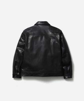 ブルゾン LEATHER SPORTS JACKET 261SZNHー