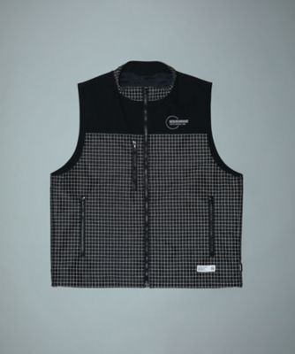 ベスト REFLECTIVE STAND COLLAR VEST
