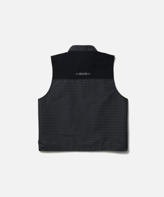 ベスト REFLECTIVE STAND COLLAR VEST