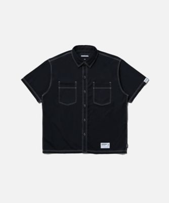 シャツ WASHED FINX TYPEWRITER OPEN