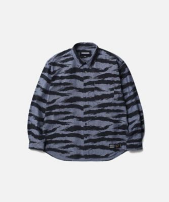 ＜NEIGHBORHOOD (Men)＞シャツ　ＣＡＭＯ　ＰＡＴＴＥＲＮ　ＣＨＡＭＢＲＡＹ　ＳＨＩＲＴ　ＬＳ　２６１ＴＳＮＨーＳＨＭ１０