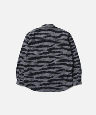 シャツ CAMO PATTERN CHAMBRAY SHIRT LS
