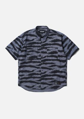 シャツ CAMO PATTERN CHAMBRAY SHIRT SS
